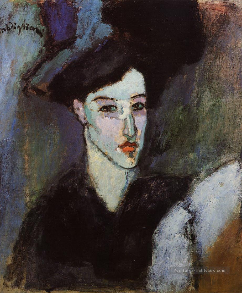 la femme juive 1908 Amedeo Modigliani juif Peintures à l'huile